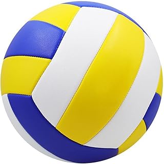 Balón de voleibol profesional tamaño 5 para playa, exterior, competencia en interiores, material de PVC suave, cosido a máquina, duradero e impermeable