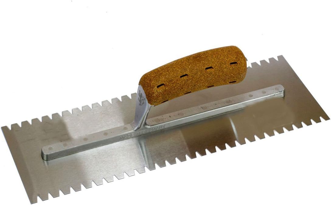 Kraft Tool Kraft PLE641K 14" by 4" Elite Series Five Star Heavy-Duty Notched EIFS Rasp with Cork Handle (1per Pack)