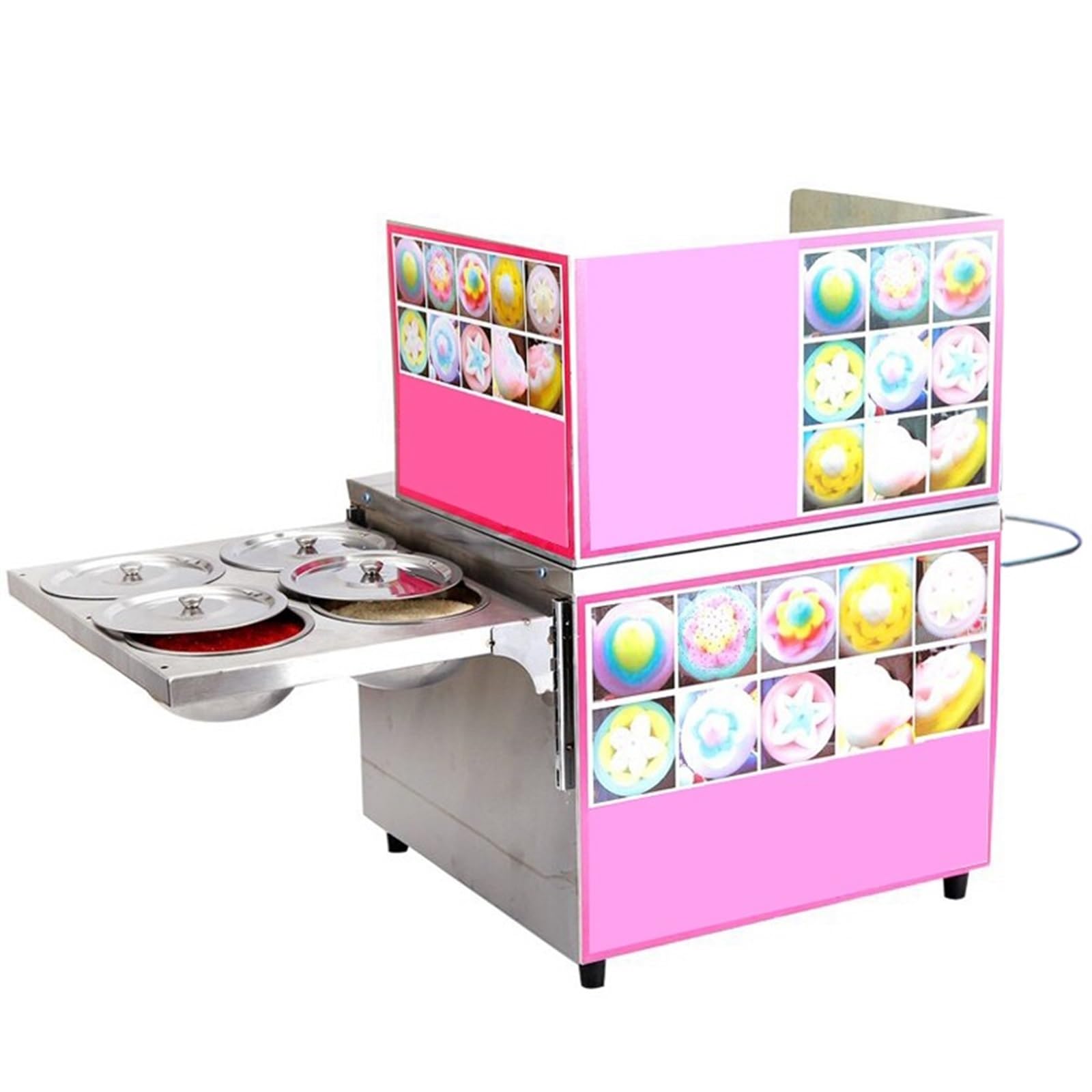 Friggitrici, Commerciale Fancy Gas Dolce Zucchero filato Creatore Fiore Fai da te Macchina for marshmallow Fata Floss Snack Bambini