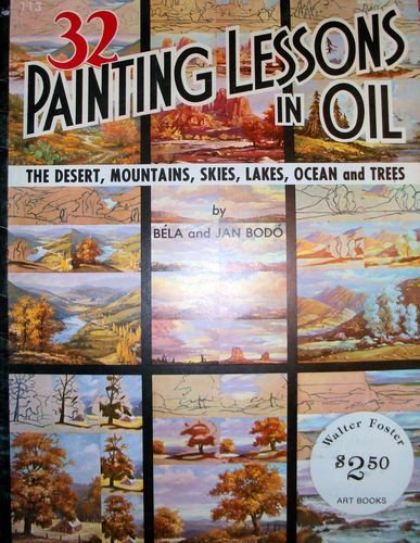 32 Painting lessons in Oil : The Desert