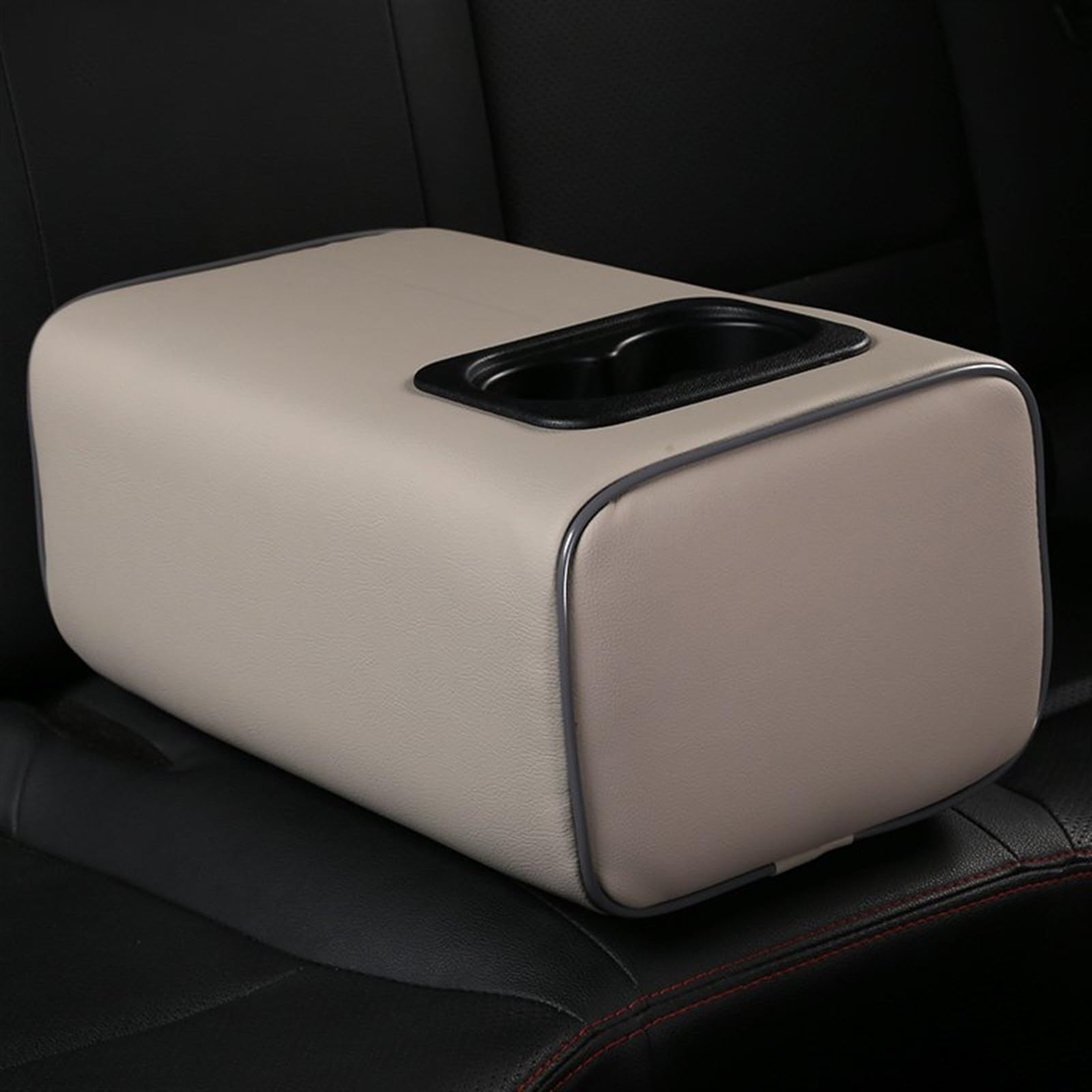 Hjkdsz Titanium-No Pocket Storage Console Armrest Boxes Car Interior Center Organizers Accessories For Range For Rover All(Titanium-No Pocket)