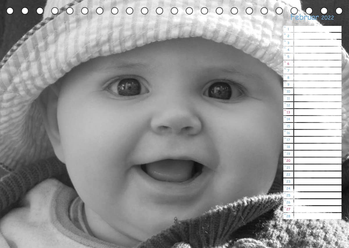 Babys - Die Lichter der Welt (Tischkalender 2022 DIN A5 quer): Baby-Schönheiten zum verlieben! (Geburtstagskalender, 14 Seiten ) (CALVENDO Menschen)