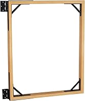 Vista 4 de 2Pack GoldOrcle 2Pack Kit de puerta anti caída de alta resistencia sin caída, soporte de esquina de puerta para valla de madera con pestillo