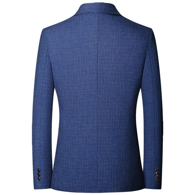 Men's Spring Autumn Business Casual Wrinkle-Free Single Blazer2