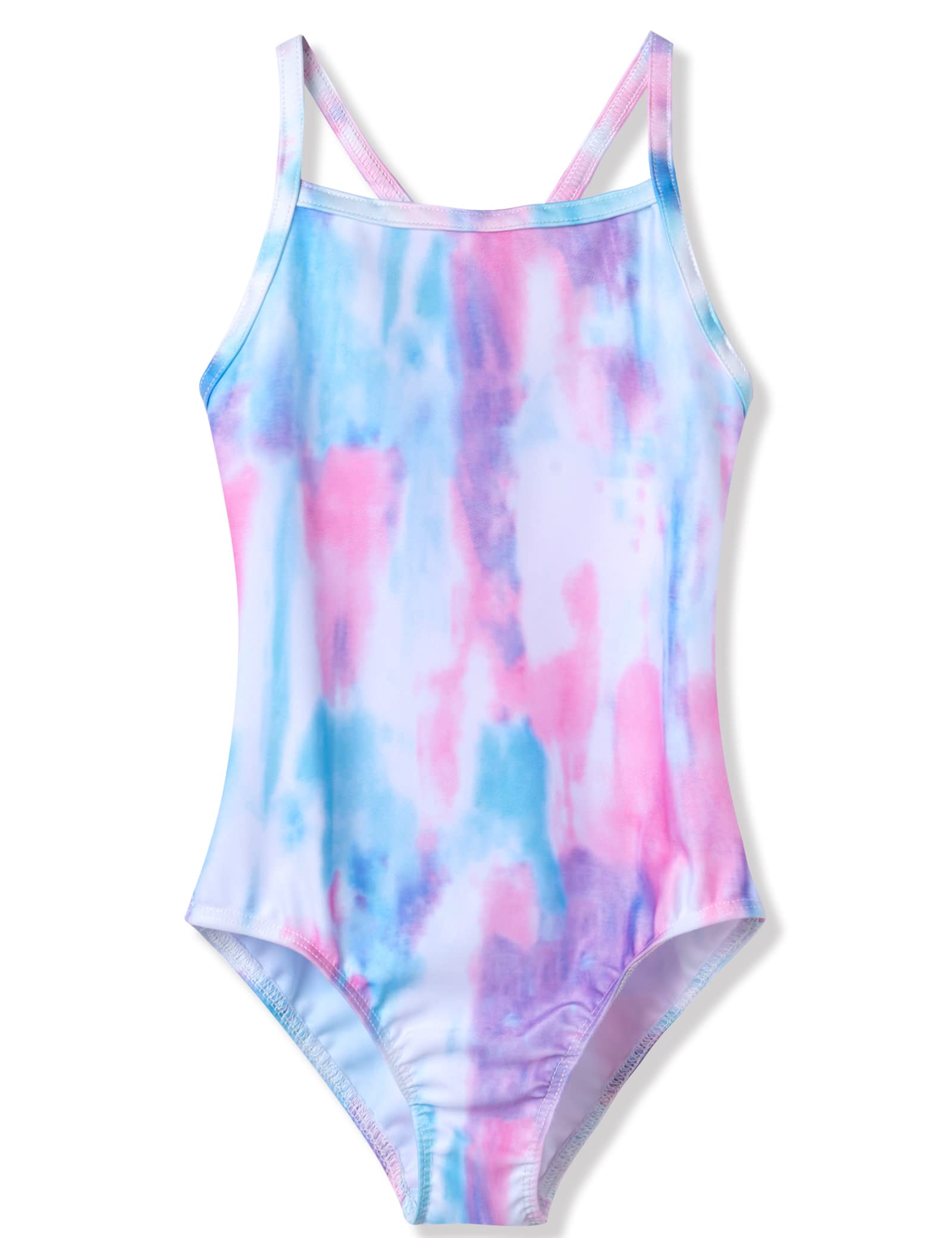 Girls One Pieces Swimsuit Quick Dry Beach Bathing Suits Kids Swimwear 2-10 Years