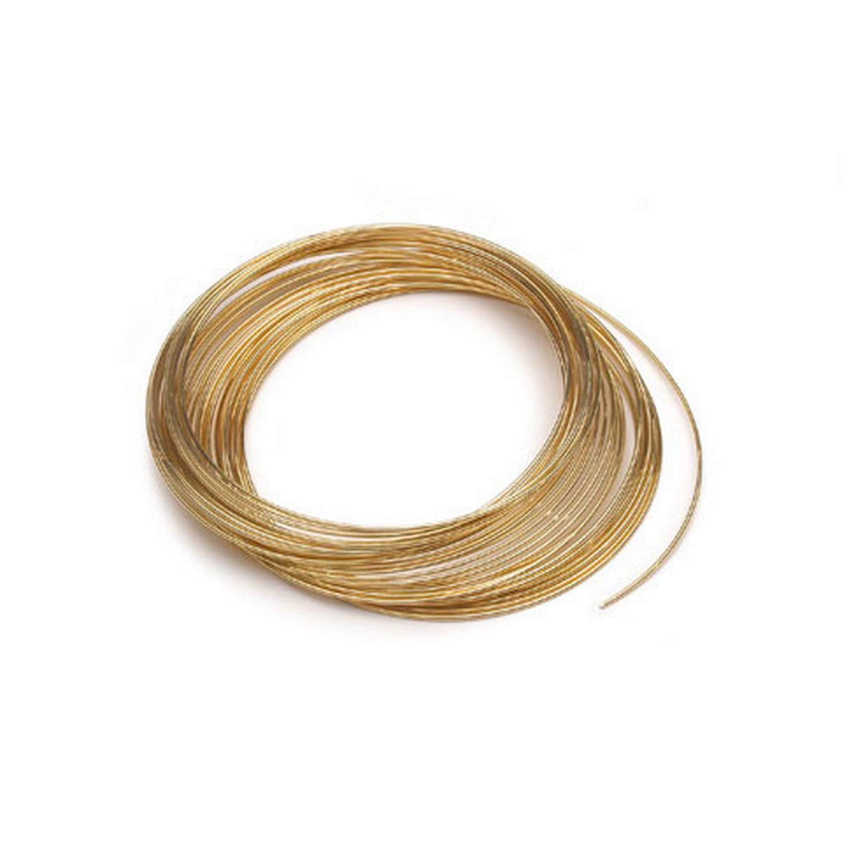 Beadalon Gold Plated Memory Wire Bracelet (.50 Ounces Per Package) - Approximately 30 Loops
