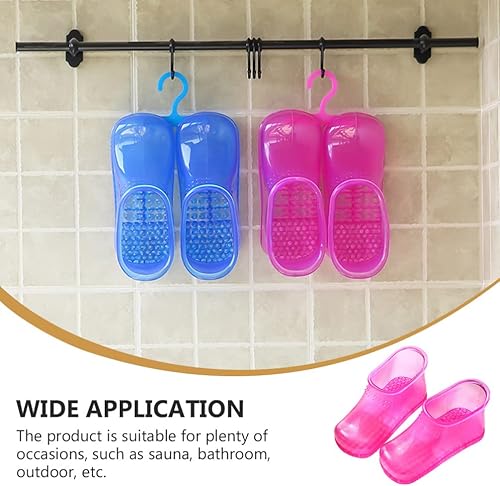 Miniatura 3 de HEALLILY Masajeador de spa de pies Masaje portátil Zapatos de baño de pies Zapatos de spa de pies, depurador de pies, botas de cubo de masaje