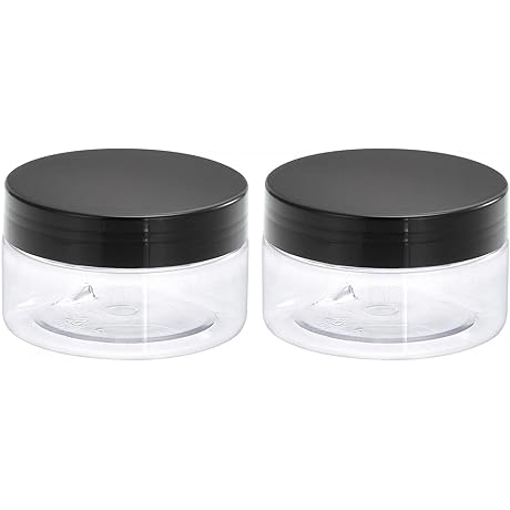 Elegant and Compact: UXCELL's Trio of 3 oz Travel Jars