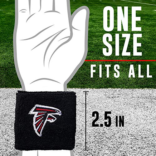 Franklin Sports Nfl Embroidered Wristbands, Team Specific, Osfm #TOP3