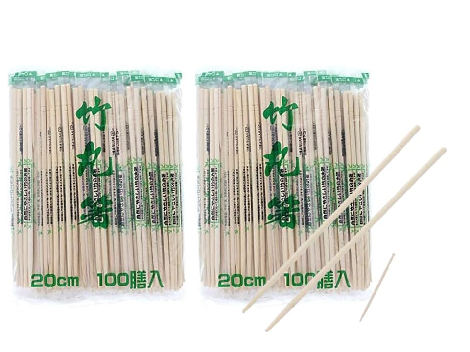 割り箸、爪楊枝付き10本セット 割り箸、爪楊枝付き10本セット