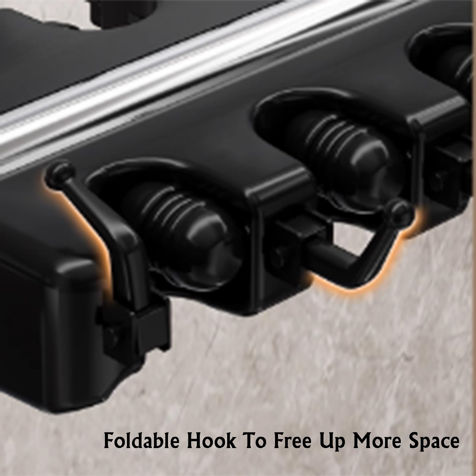 Generico Carrello Porta Scopa E Mocio Mobile, Attrezzi For Esterni, Da Giardino, Cortile, Ripostiglio, Organizer For For La Pulizia Con Ruote(12tow16hooks)