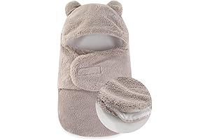 Baby Winter Fleece Swaddle Blanket: Snug As Mom's Embrace for the Sweetest Dreams