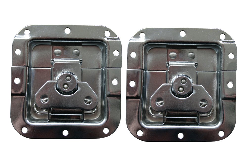 2x butterfly clasp medium case rack slot Catch : Amazon.nl
