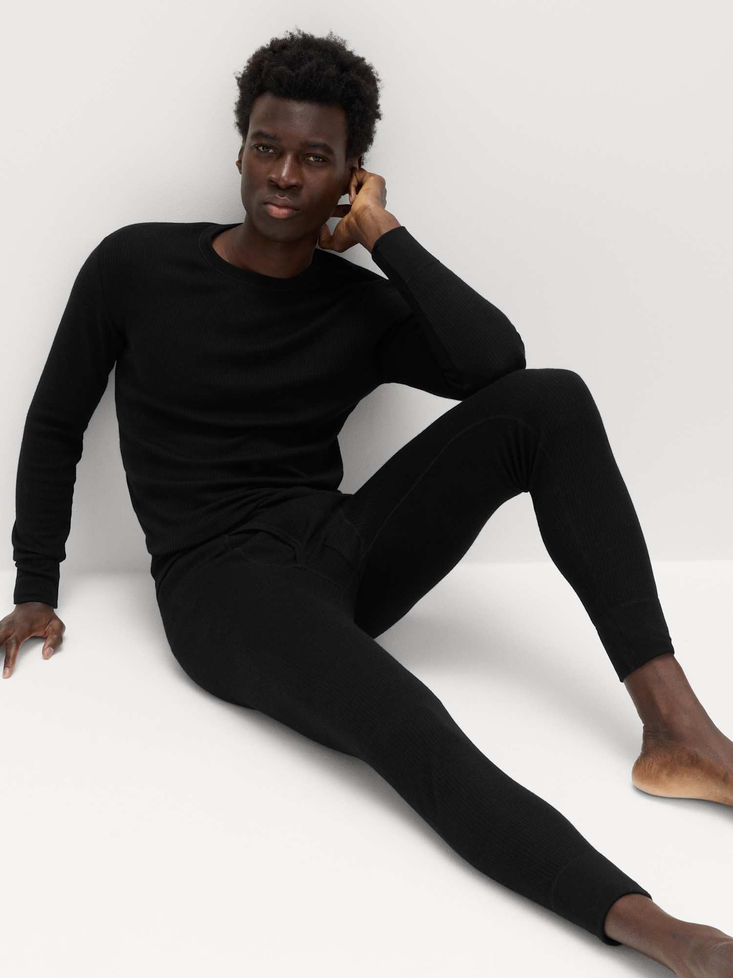 Marks & Spencer Uomo Mutande Lunghe Termiche Heatgen™ per Massimo Calore – vestibilità Regolare