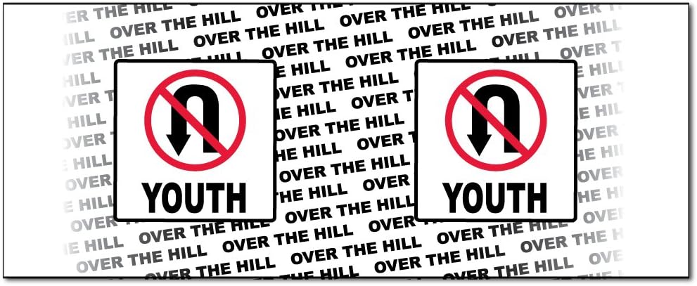 VictoryStore Ceramic Mugs - Happy Birthday Over the Hill Coffee Mug - 'Lost Youth' - 15 ounces Ceramic Mug