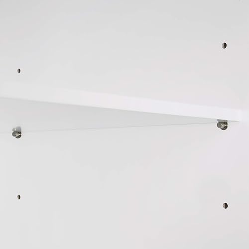 Miniatura 11 de RiverRidge Ashland - Armario de suelo de 1 puerta y 3 cajones, tamaño único, color blanco Blanco,Gris