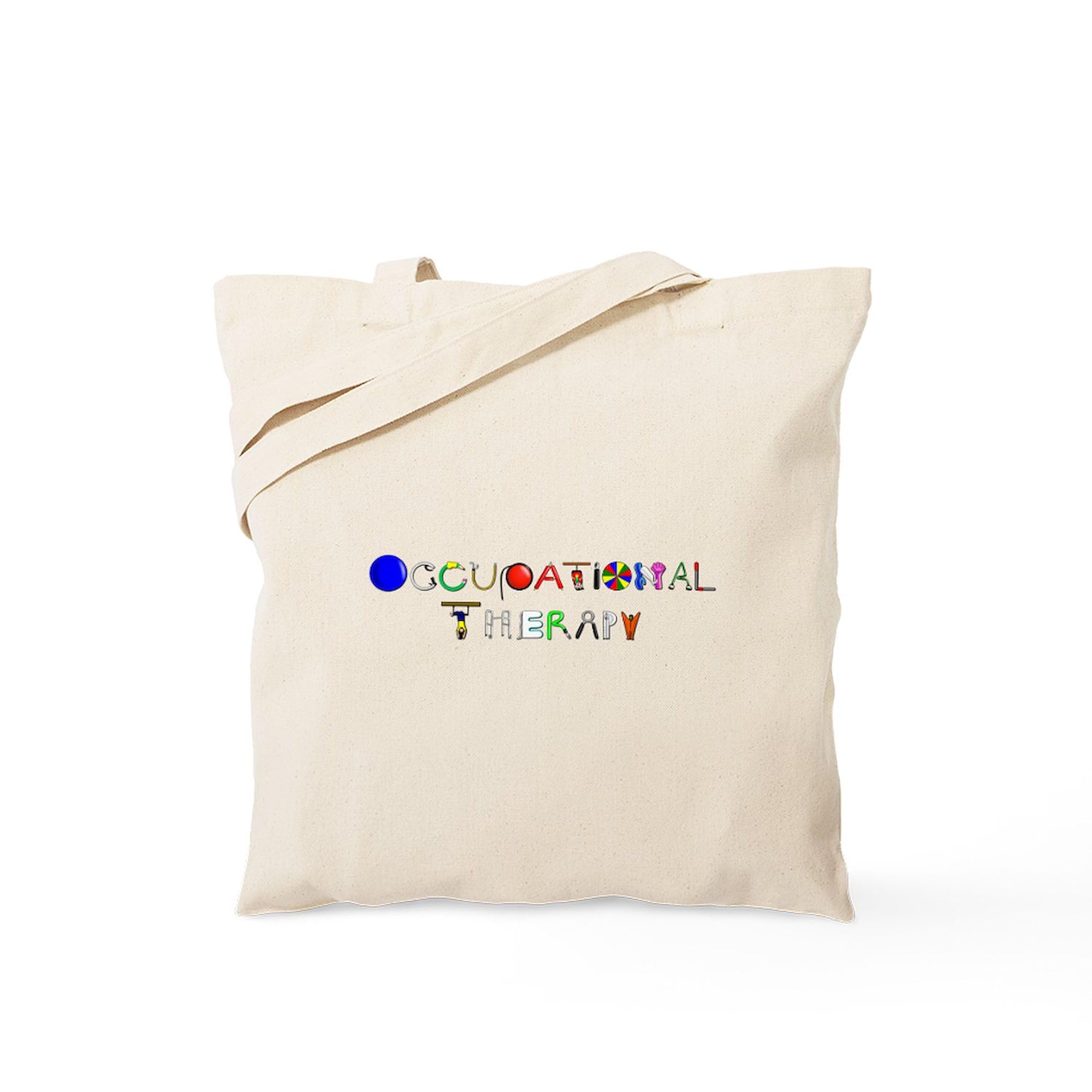 CafePress 'Occupation Esti' Natural Canvas Tote Bag - Reusable Grocery & Shopping Bag, Two Sizes