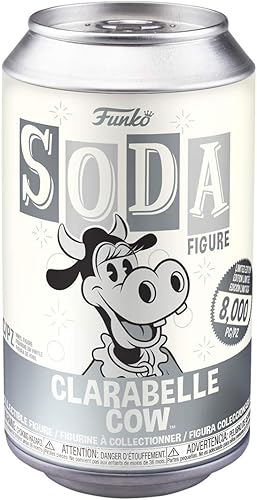 Miniatura 1 de Funko Vinilo SODA, Disney, Clarabelle Cow, 1/6 probabilidades para variante de persecución rara, Mickey Mouse, figura de vinilo coleccionable, idea