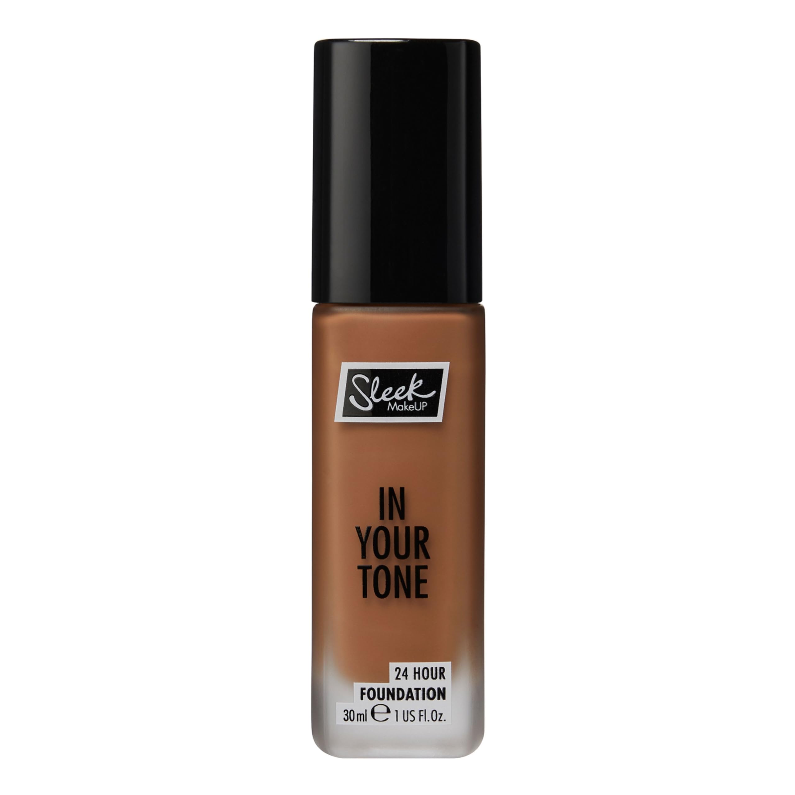 Sleek MakeUP In Your Tone 24 Hour Foundation, Medium Buildable Coverage in 30 Shades, Semi-Matte Flawless Finish, 10N, 30ml