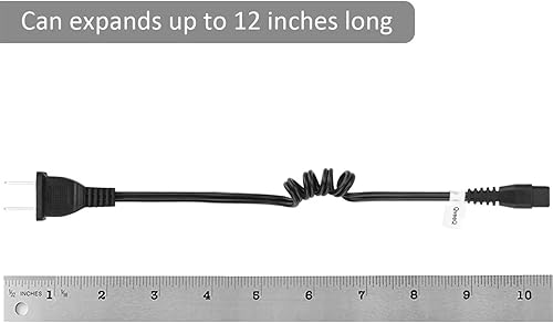 Miniatura 2 de Cable cargador para pistola aturdidora compatible con VTS-T03, VTS-195; Police 305, Police 928-58, Avenger, Guard Dog Security, Jolt, Stun Master y