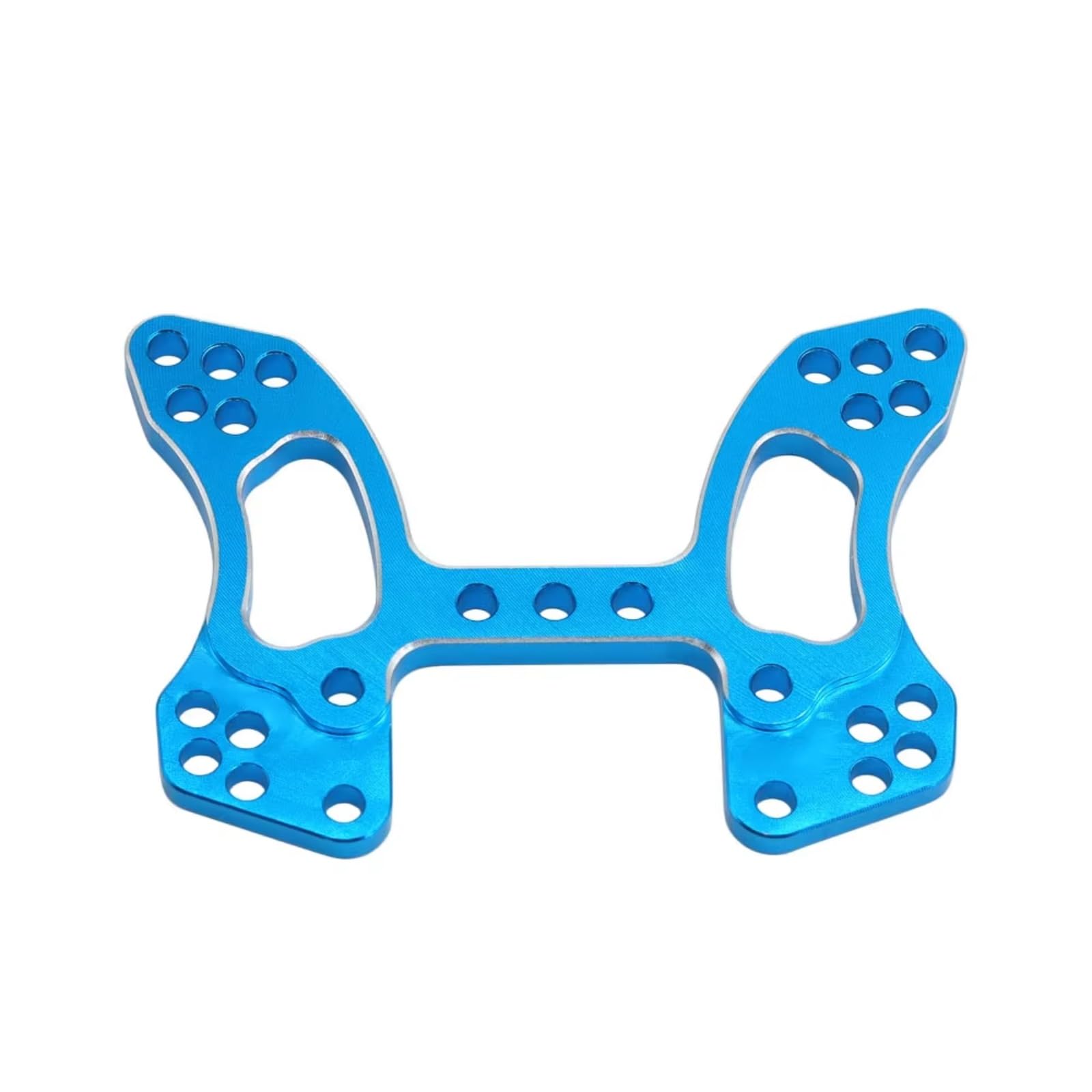 Ricambi Modellini RC Per HSP Per Unlimited 106022 06013 94107 1/10 1 Pz Piastra Ammortizzatore Anteriore RC Fuoristrada Auto Parti Riparazione Aggiornamento(Blue)