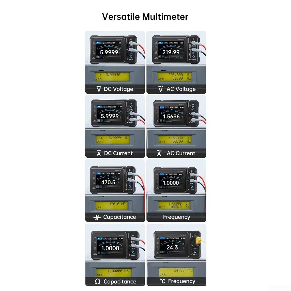 ReachMall Multifunktionstester 3-in-1 Oszilloskop Signalgenerator(TMP-600)