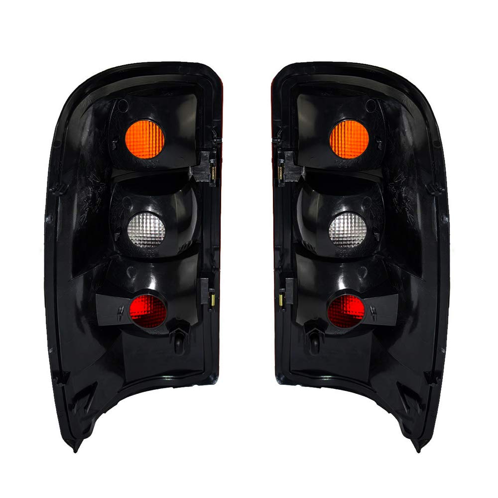 EPIC LIGHTING OE Style Replacement Rear Brake Tail Lights Assemblies Compatible with 2004-2006 Suburban Tahoe Yukon Yukon Denali Left Driver & Right Passenger Sides Pair