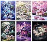 VIGEGU Diamond Painting Kits for Adults - Diamond Art Kits with Accessories & Tools,Landscape 5D Pai