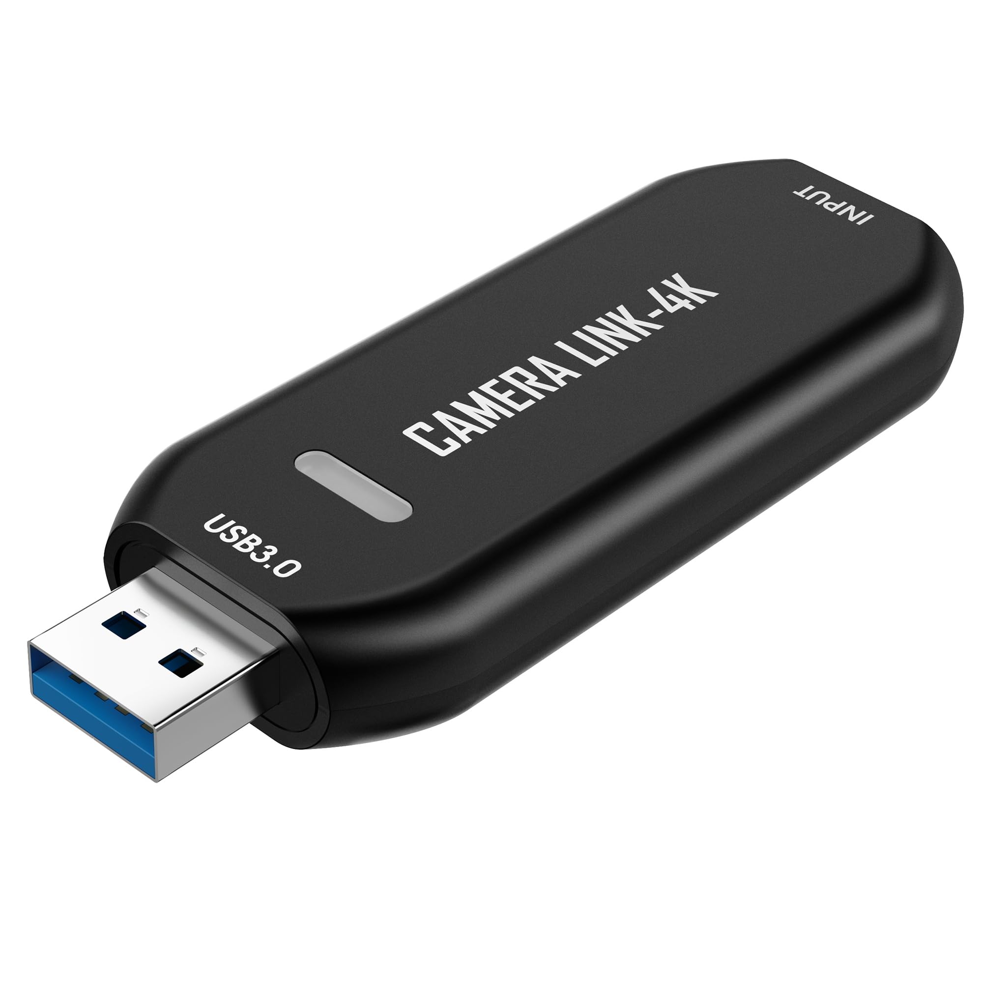 DigitPro Cam Link 4K – External Capture Card for DSLR Camcorder ActionCam as Webcam, HDMI to USB 3.0, Meet/Stream/Record in 2K50/1080p60, Easy Connect