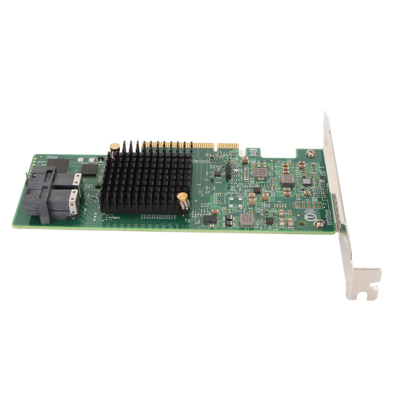 Sxhlseller Tarjeta Controladora 12Gbps PCIe 3.0 X8 Mini SAS HD SFF8643