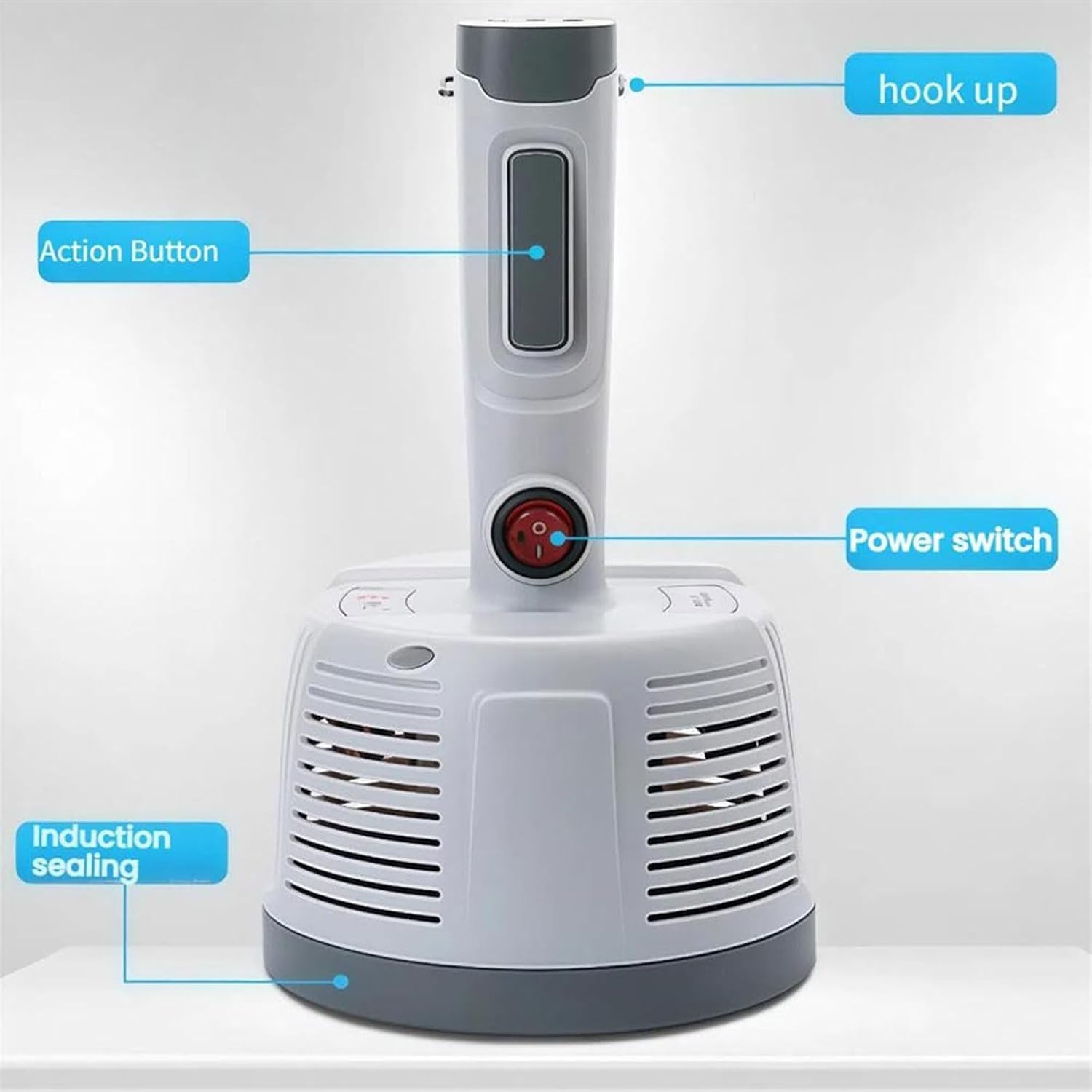 Machine à sceller à induction portable, temps et puissance réglables pour sceller les bouchons de bouteille