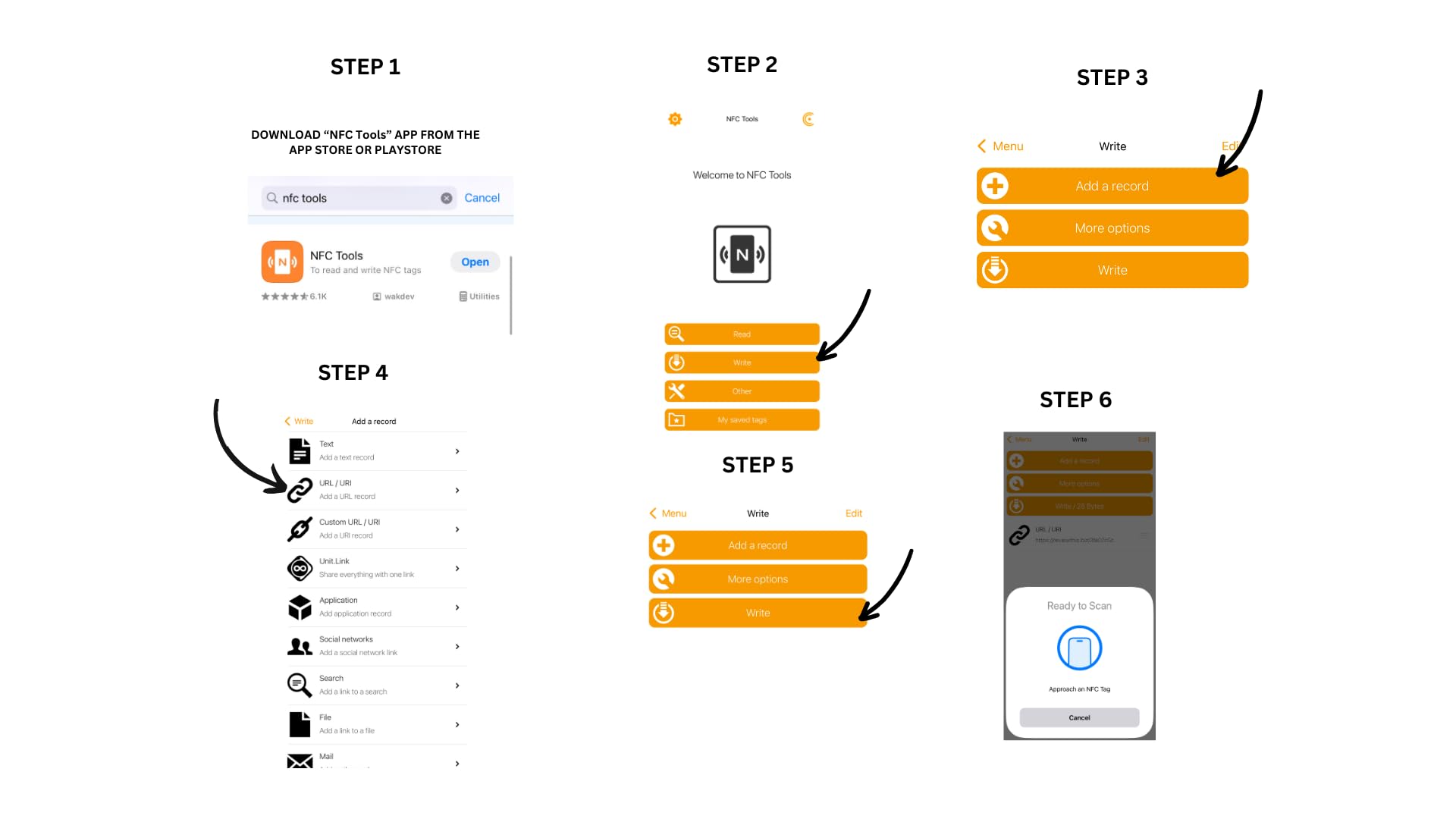 Google Review Stand, One-Tap Instant Feedback & Ratings | Elevate Customer Engagement & Boost Business Reviews | Reusable One Touch Reviews | Compatible With Any SmartPhone (Black, 1 Stand)