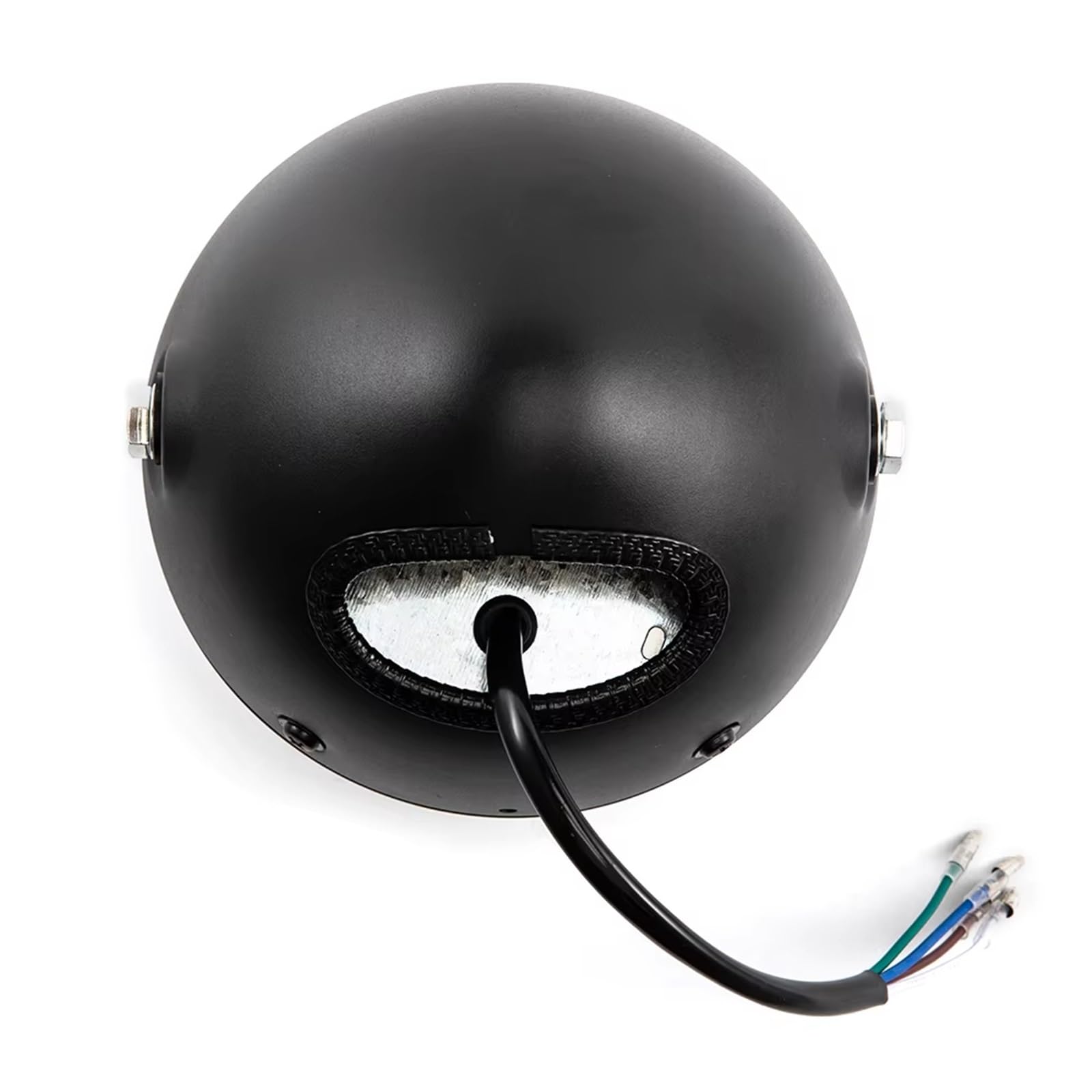 Faro Anteriore Moto per Sporter, per Softail per Chopper, per Custom Universale Moto Faro LED Vintage da 6,5'' Abbaglianti E Anabbaglianti