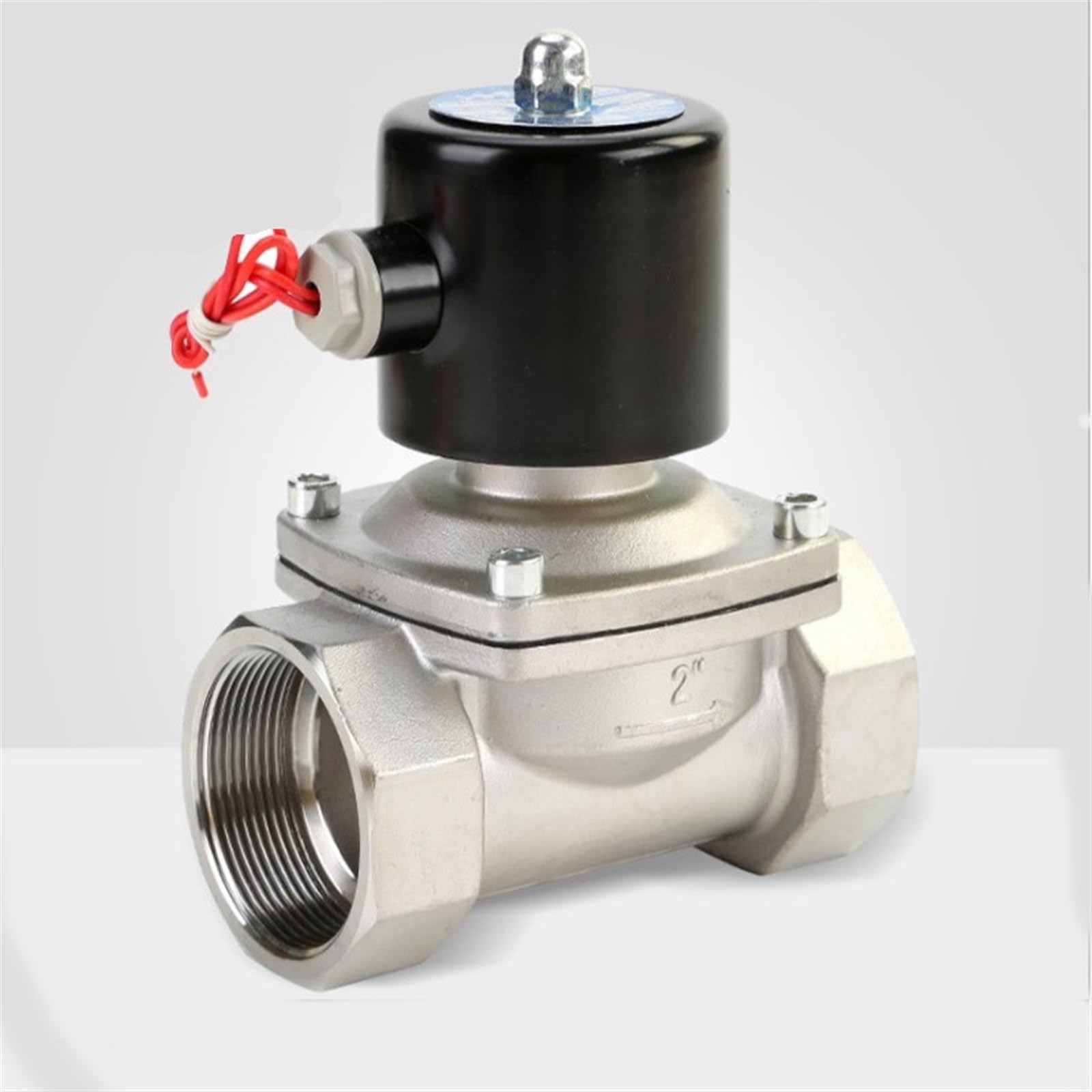Direct Acting Water 2 inch Solenoid Valve Brass 12v Stainless Steel 110v(BSP-24VDC)