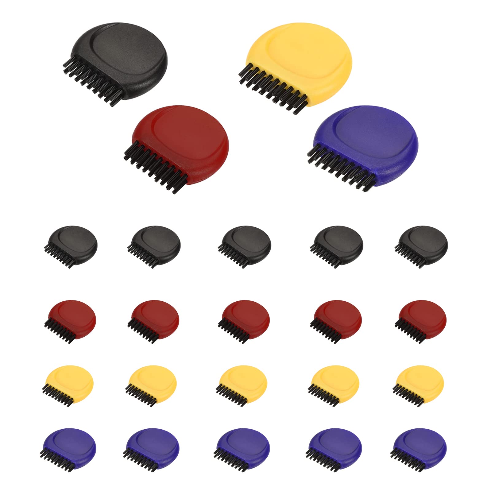 KFZDCG 20 Pcs Golf Club Groove Cleaner Pocket Golf Club Groove Brush, Golf Club Groove Cleaning Tool Mini Golf Club Brushes for Cleaning Golf Heads