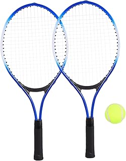 Veemoon 1 Set Children's Tennis Racket Kids Sports Toys Beach Toys for Kids Light Toy Alloy Tennis Racquet Toys for Toddler Badminton Rackets for Kids Bulk Kids Badminton Racket Set Alloy