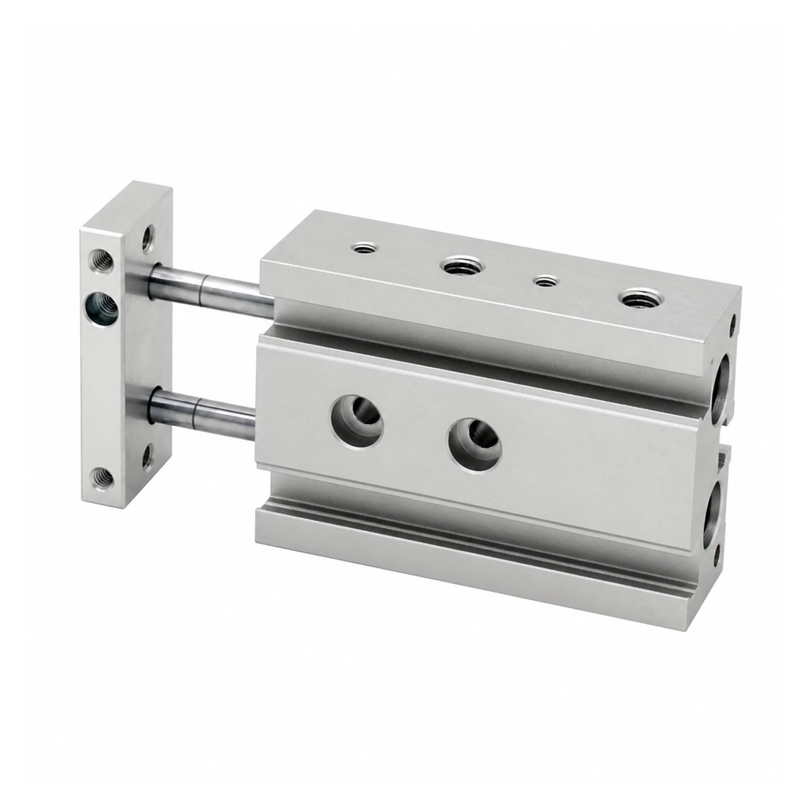 Cylinder przesuwny, Cylinder Z Podwójnym Tłoczyskiem Serii TR | Łożysko Ślizgowe, TR6/TR10/TR16/TR20/TR25/TR32, Medium Powietrzne, 0,15 ~ 1,0 MPa, 1,5 -20 ~ 70, 30 ~ 500 Mm/s(TR25 X70S)