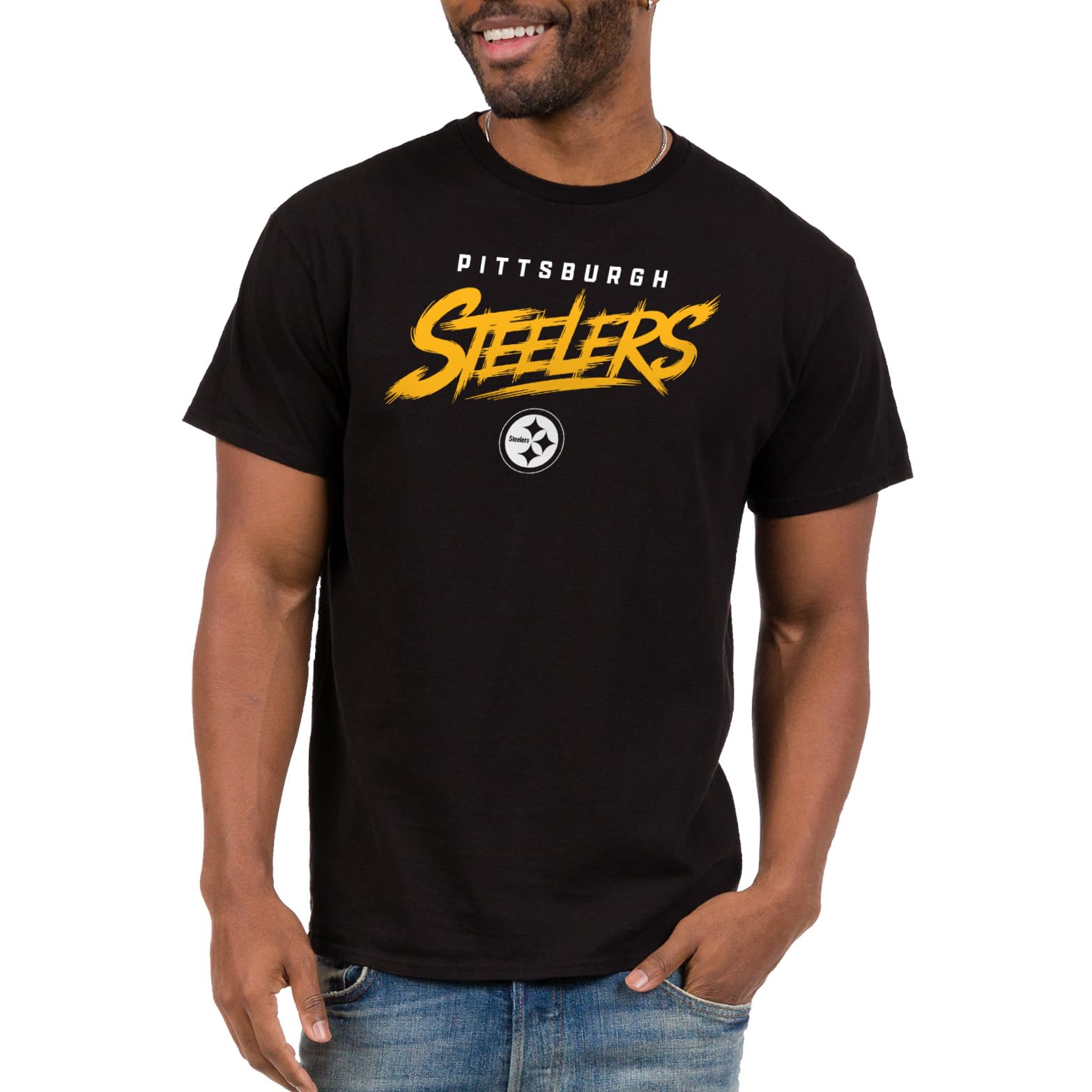 Junk Food NFL - Wild Brush - Unisex Adult Short Sleeve Fan Tee
