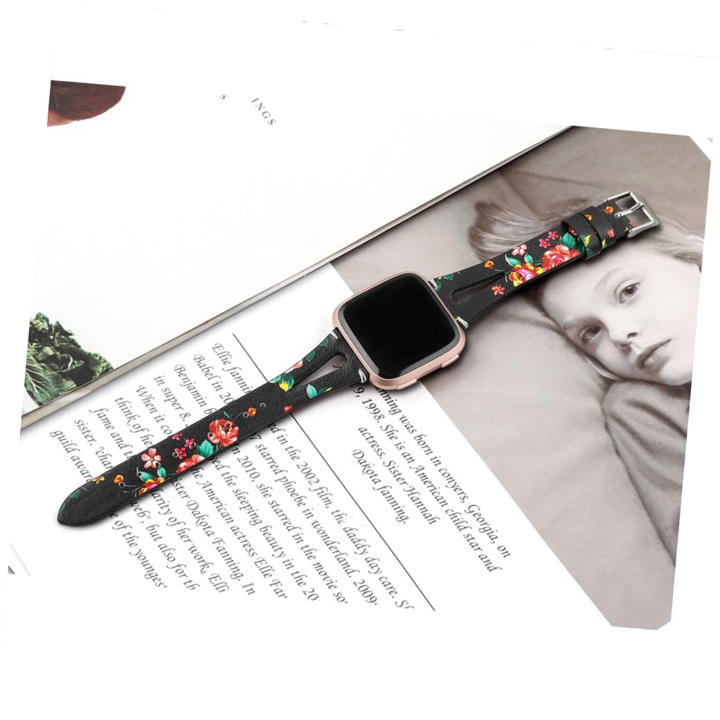 BESTonZON 3piezas De Para Reloj Hebilla Metálica Banda De Muñeca De Para Adultos y Flores