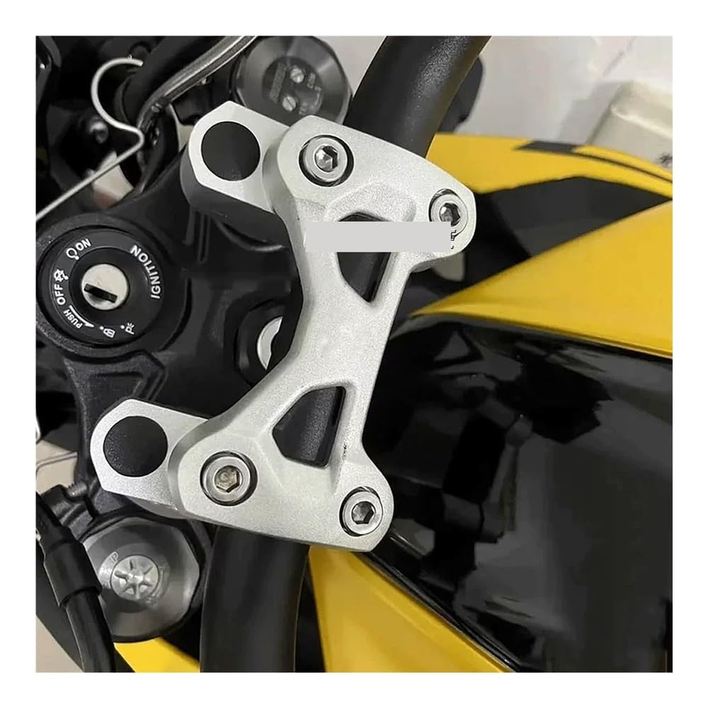 Lenkerbefestigungsklammer Motorrad Zubehör Lenker Riser Montage Aluminium Für STRAßE Für TRIPLE 765R Für Straße Für Triple 765RS 765 R RS