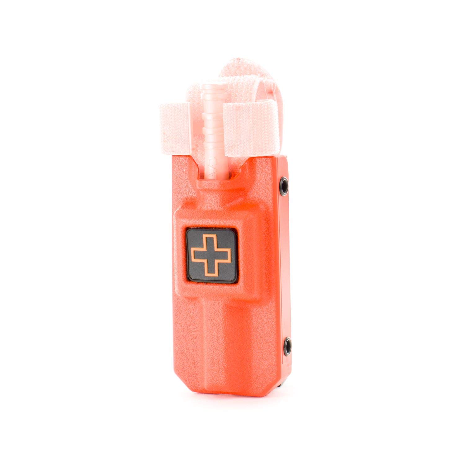 Eleven 10 Housse rigide TQ pour garrot C-A-T Rescue Orange Fixation MOLLE
