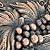 Luxuriant Oil Rubbed Bronze Matte Finish 12i n. x 16 in. Hand Made Metal Backsplash Decorative Mural Plaque Tile (1Pcs/Case)