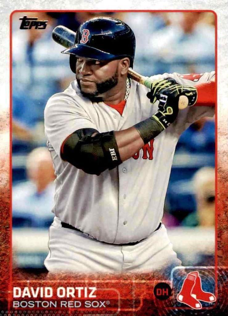 Amazon.com: 2015 Topps Baseball Card #500 David Ortiz NM-MT