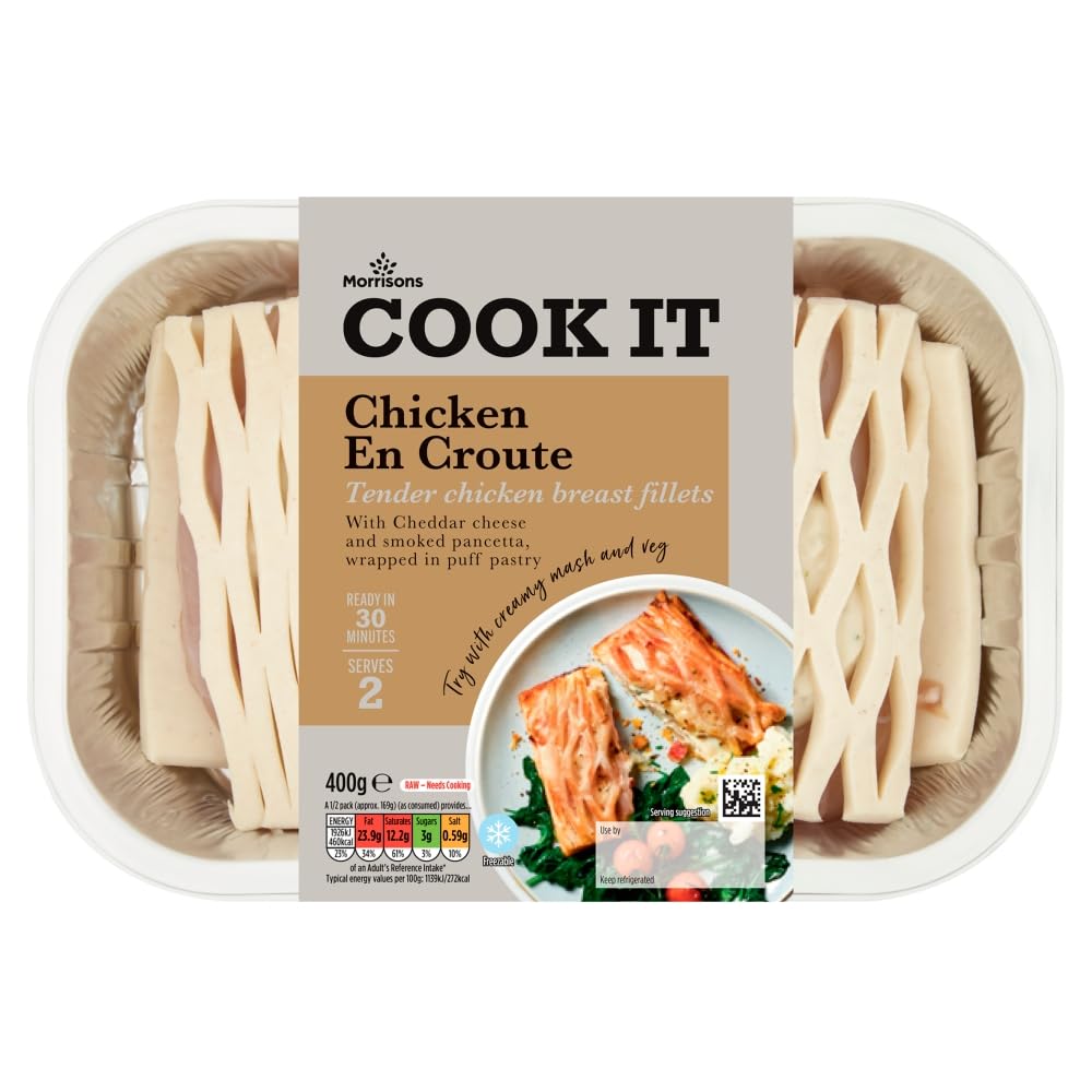 Morrisons Ready to Cook Chicken En Croute 400G