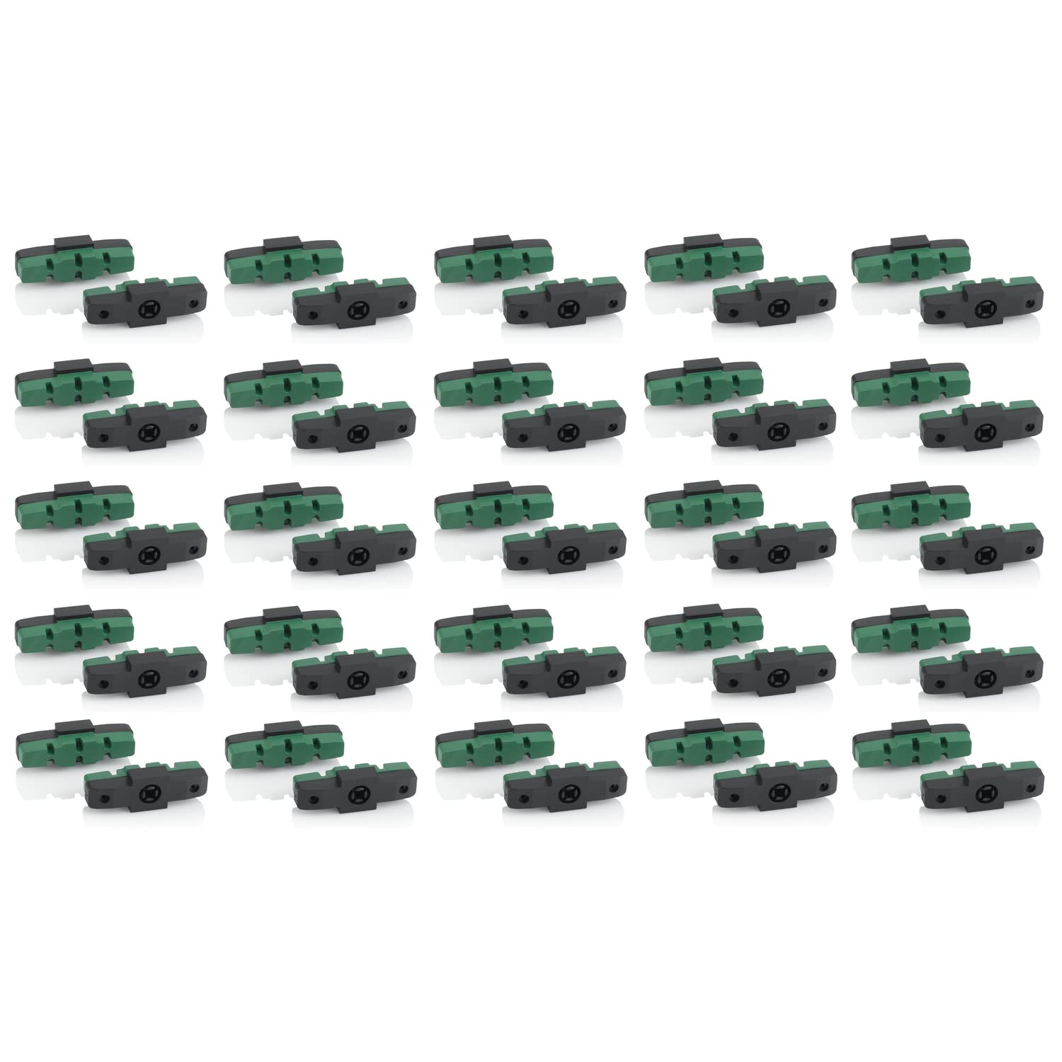 XLC Unisex - Adultos BS-X42 Zapatas de Freno Verde 50mm