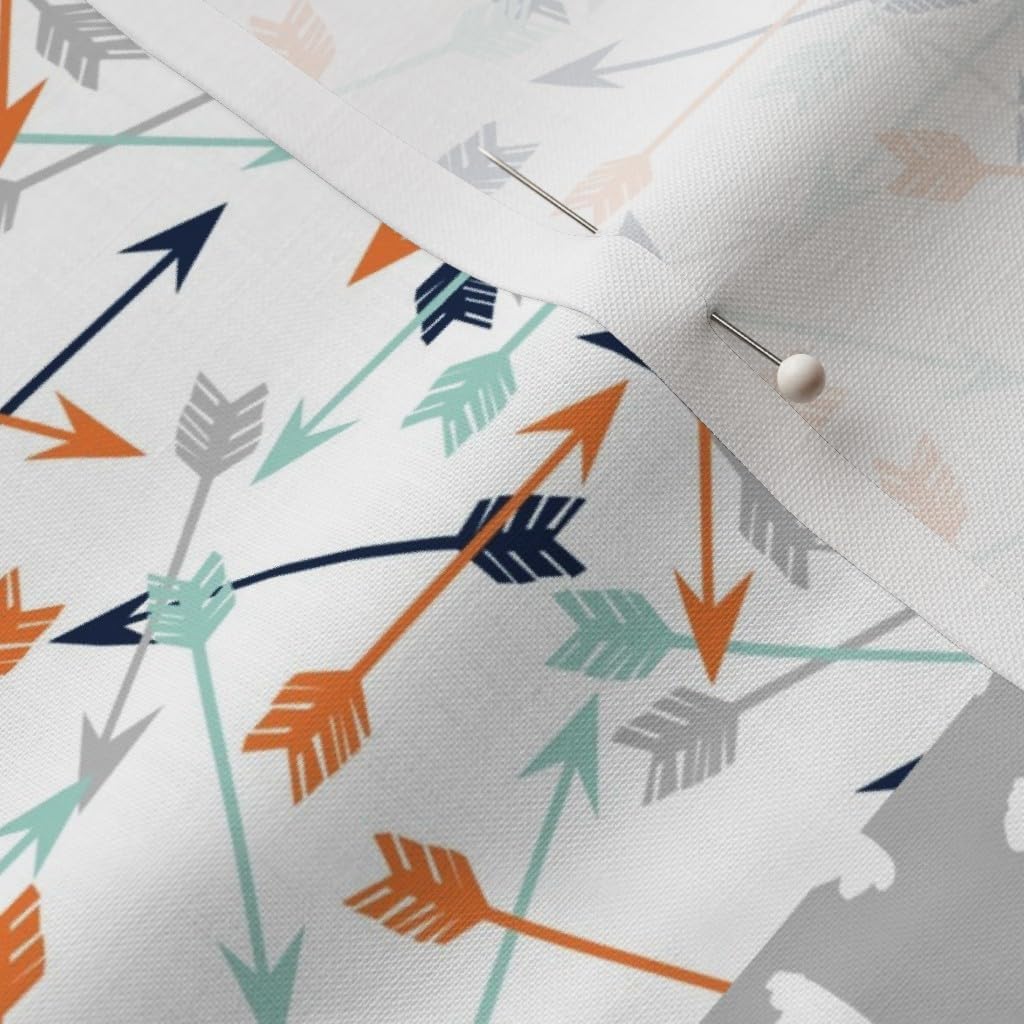 Spoonflower Fabric - Western Cheater Quilt Nursery Cactus Cowboy Boy Printed on Petal Signature Cotton Fabric by The Yard - Sewing Quilting Apparel Crafts Decor