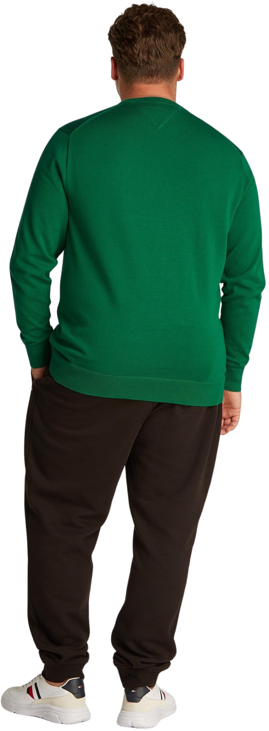 Tommy Hilfiger Uomo Pullover Essential Cotton Scollo Rotondo