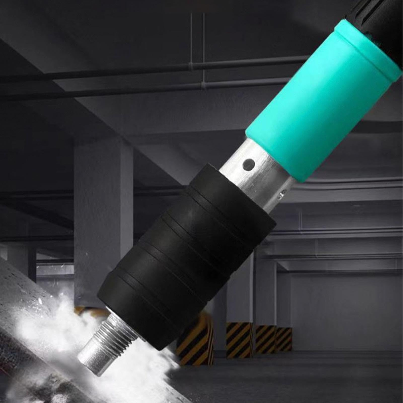 Cloueur pour garniture, cloueuse à béton portable avec clous – Kit de clouage précis et pour la construction, la rénovation de meubles