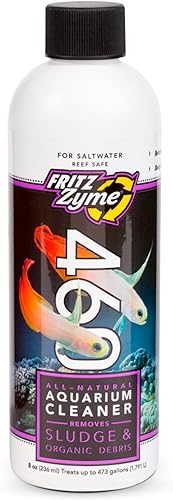 Fritz Aquatics 83369 FritzZyme 460 Acondicionador biológico para acuarios de agua salada, 8 onzas