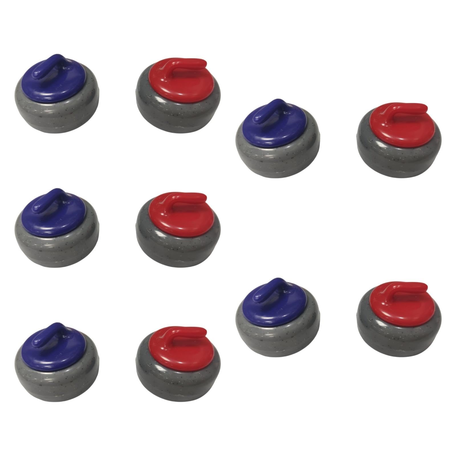 Colaxi Shuffleboard Pucks Set Shuffleboard Table Pucks Equipment Curling Accessories Replacement Shuffleboard Rollers Set for Family, 10Pcs 2.5x1.56cm